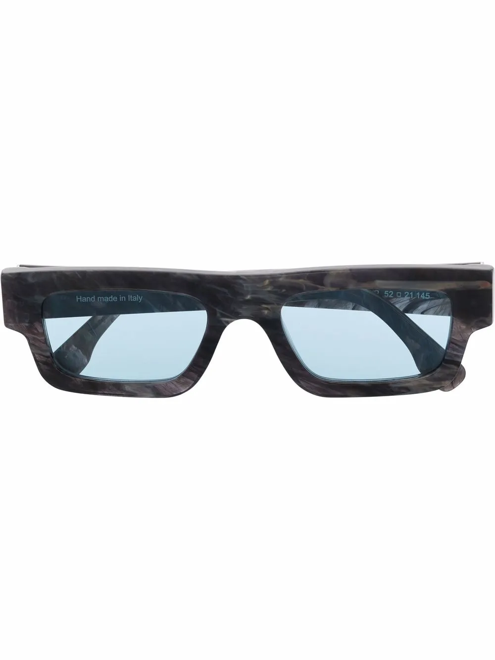 

Retrosuperfuture square-frame marble-effect sunglasses - Black