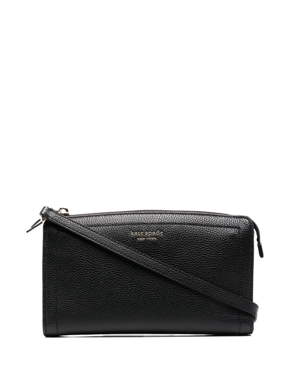 

Kate Spade bolsa de mano Knott con efecto granulado - Negro