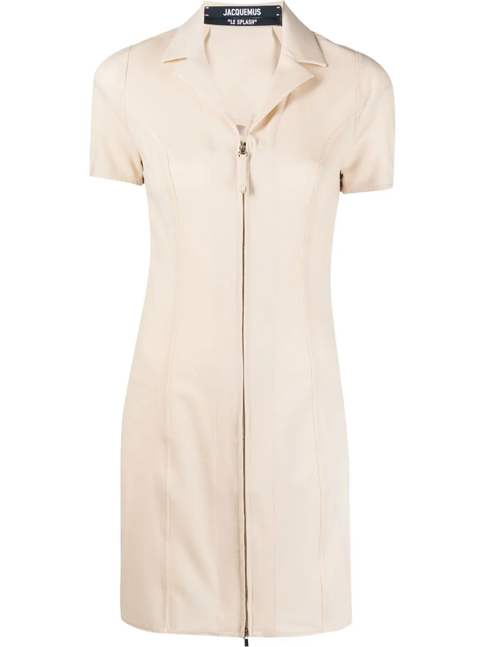 

Jacquemus vestido corto Tangelo - Neutro