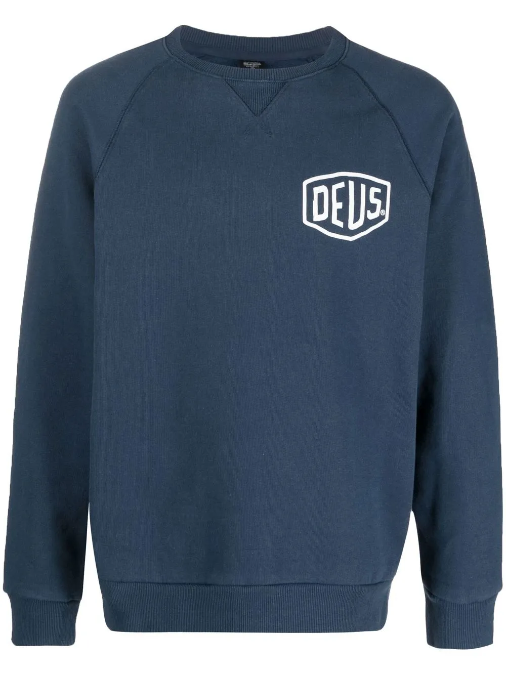 

Deus Ex Machina Berlin-print crewn-neck sweatshirt - Blue
