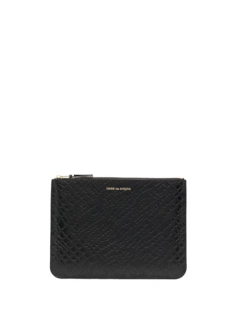 Comme Des Garçons Wallet embossed-logo detail wallet