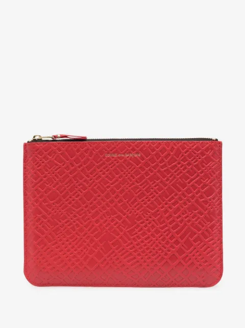 Comme Des Garçons Wallet embossed-logo detail wallet