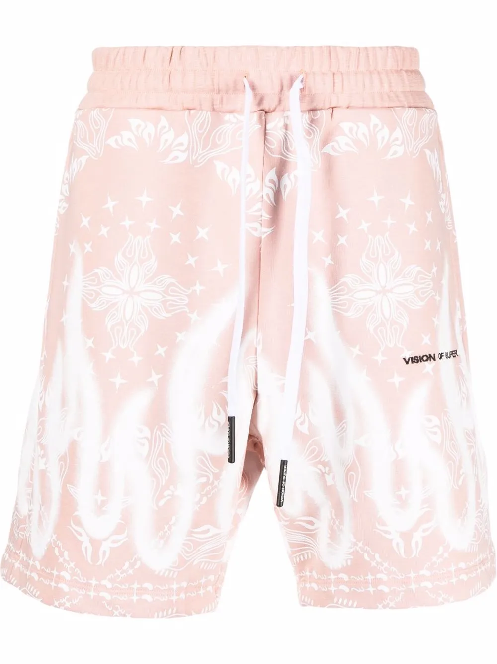 

Vision Of Super shorts con motivo de bandana - Rosado