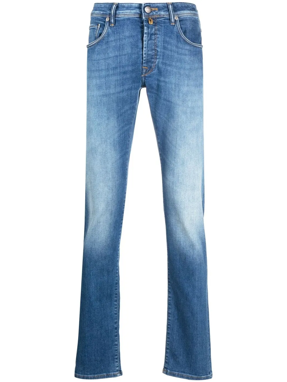 

Incotex jeans slim con efecto degradado - Azul