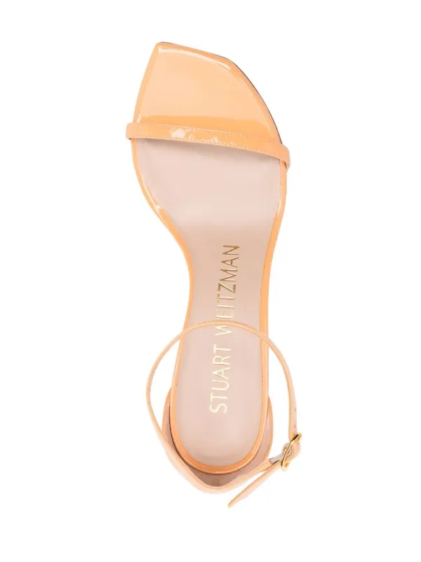 stuart weitzman orange sandals