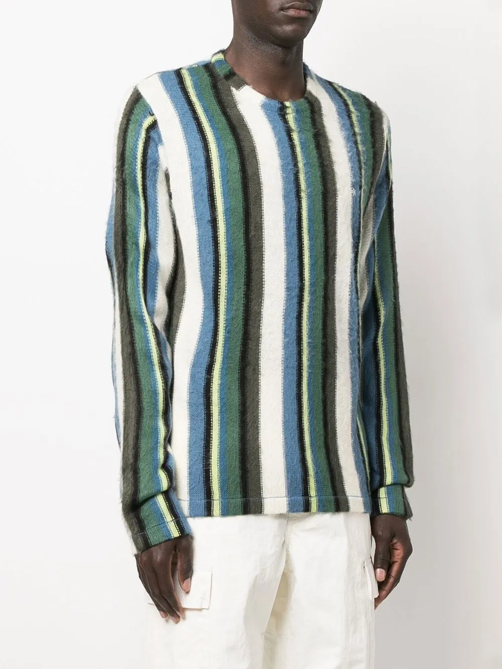 Stüssy stripe-knit Jumper - Farfetch