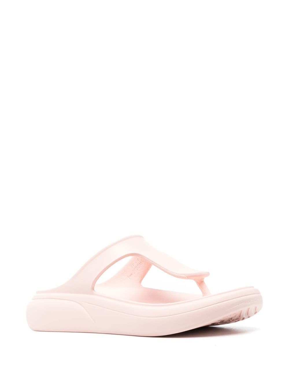 Shop Stuart Weitzman Open Toe Slip-on Sandals In Pink