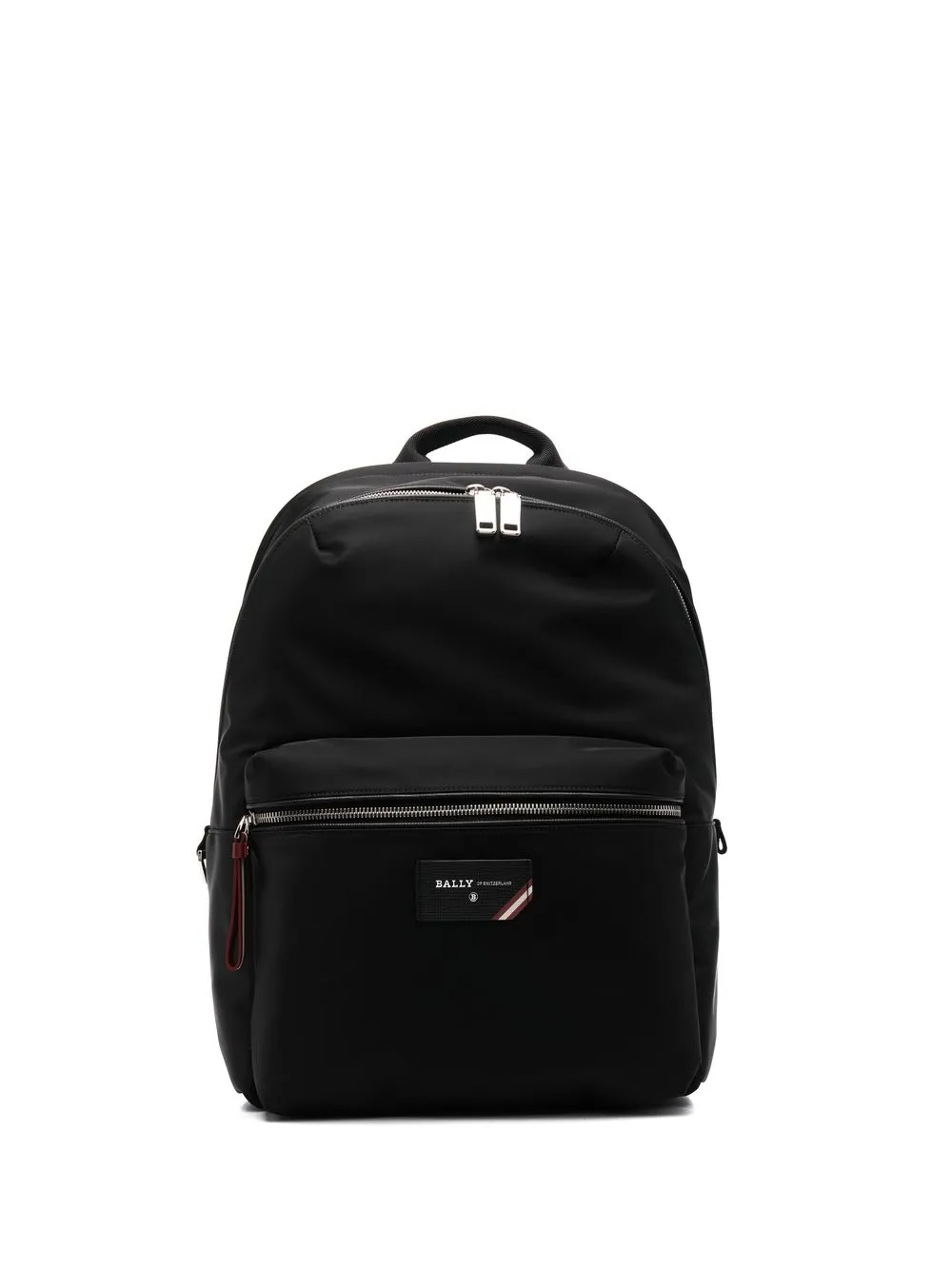 

Bally logo-patch backpack - Black