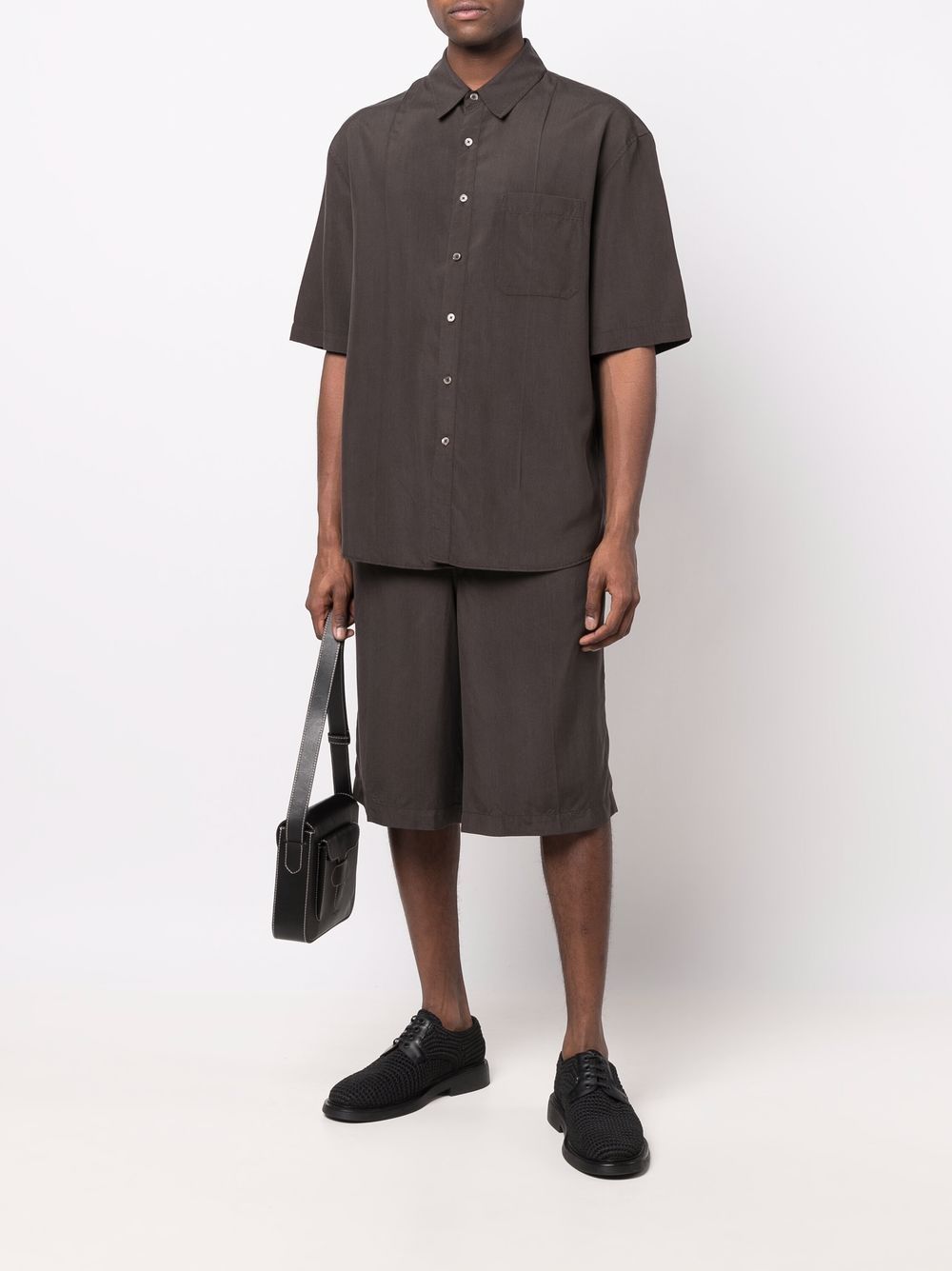 Lemaire Straight shorts - Bruin