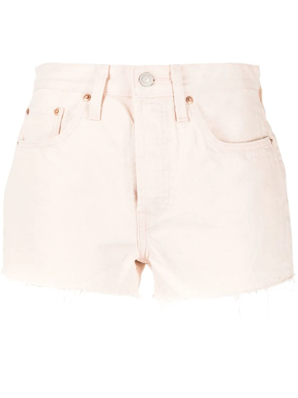 

Levi's shorts de mezclilla 501 Original - Rosado