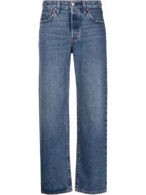 Vaqueros rectos de Levi's mujer - FARFETCH
