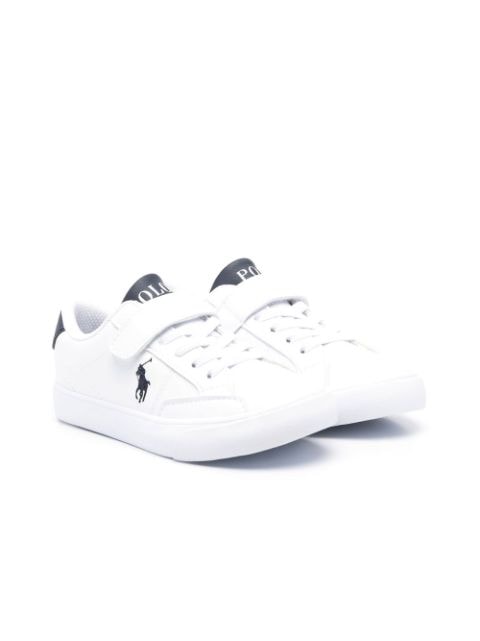 Polo Ralph Lauren Kids Polo Poly-embroidered low-top sneakers