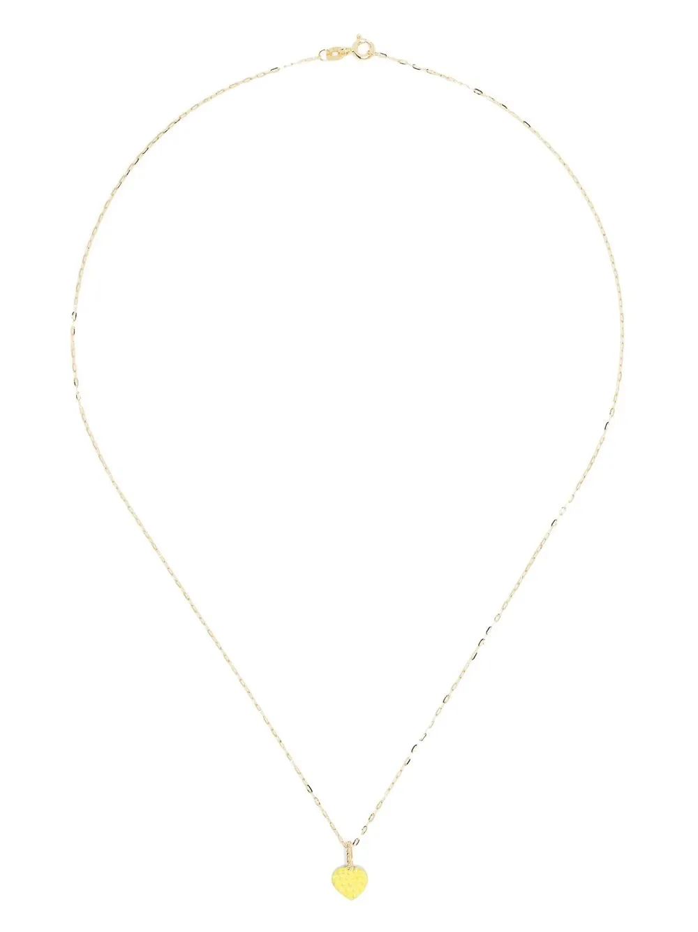 Shop Gaya 14kt Yellow Gold Mini Heart Pendant Necklace