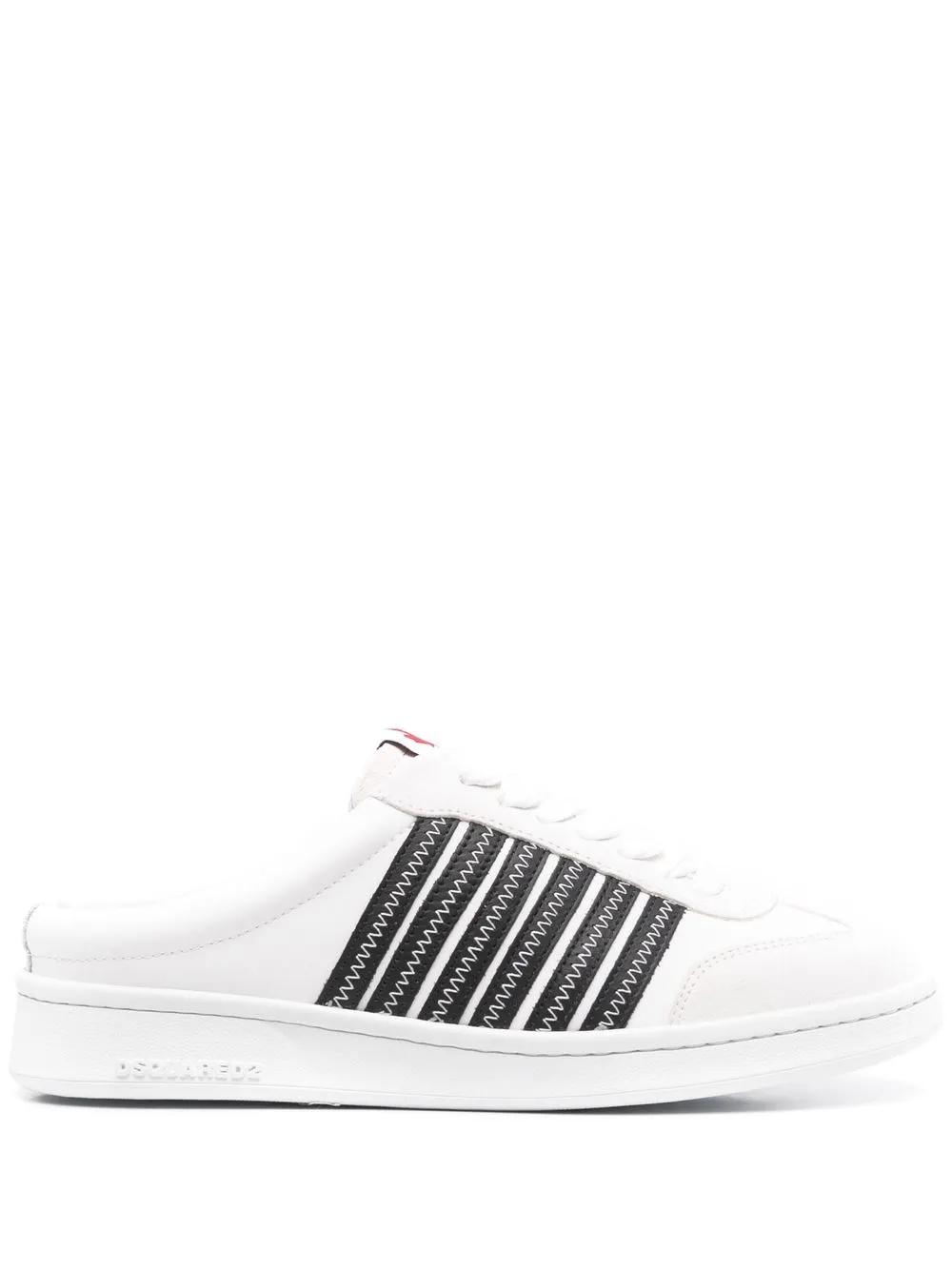 

Dsquared2 tenis con raya lateral - Blanco