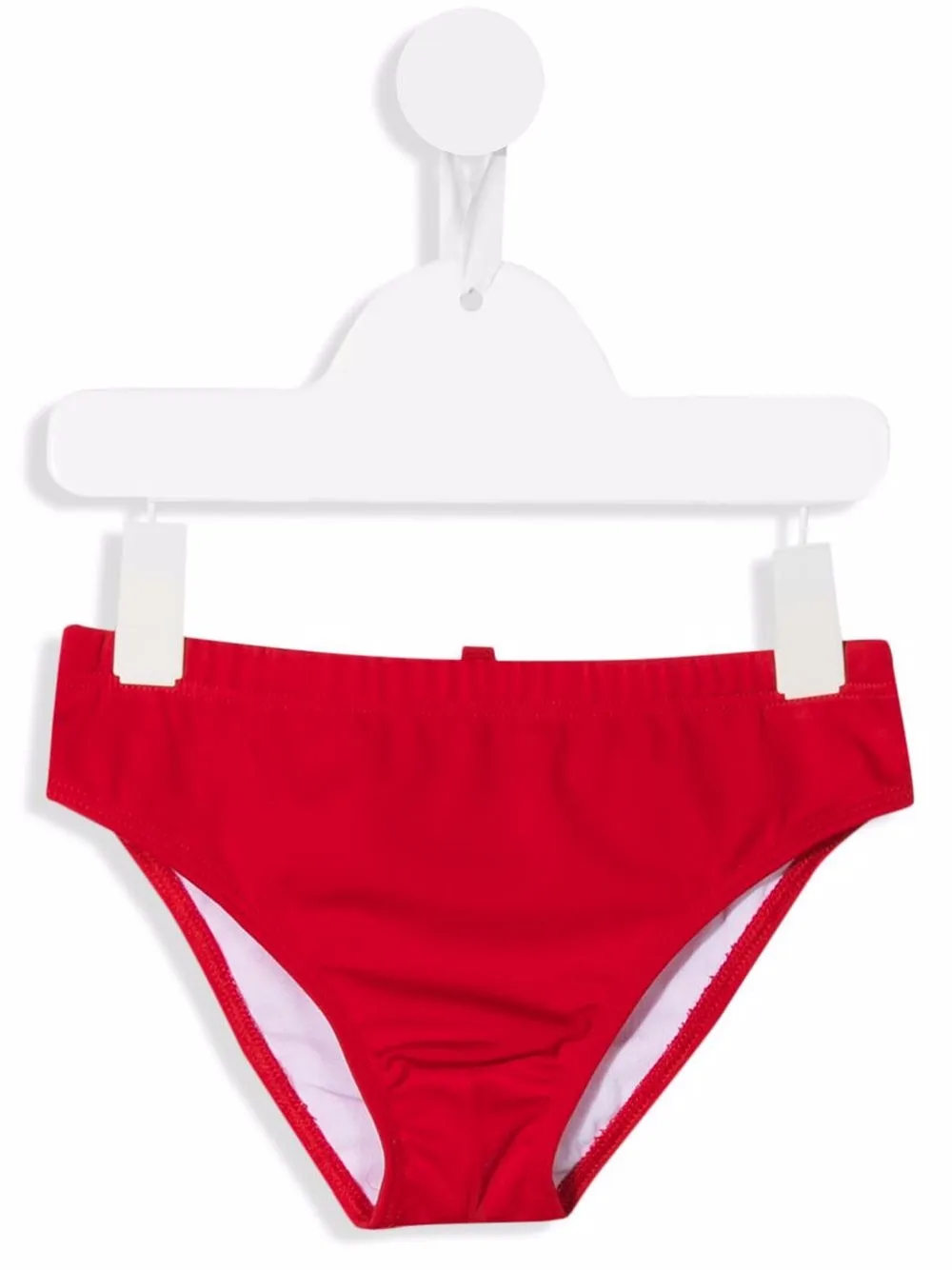 

Dsquared2 Kids traje de baño con logo estampado - Rojo