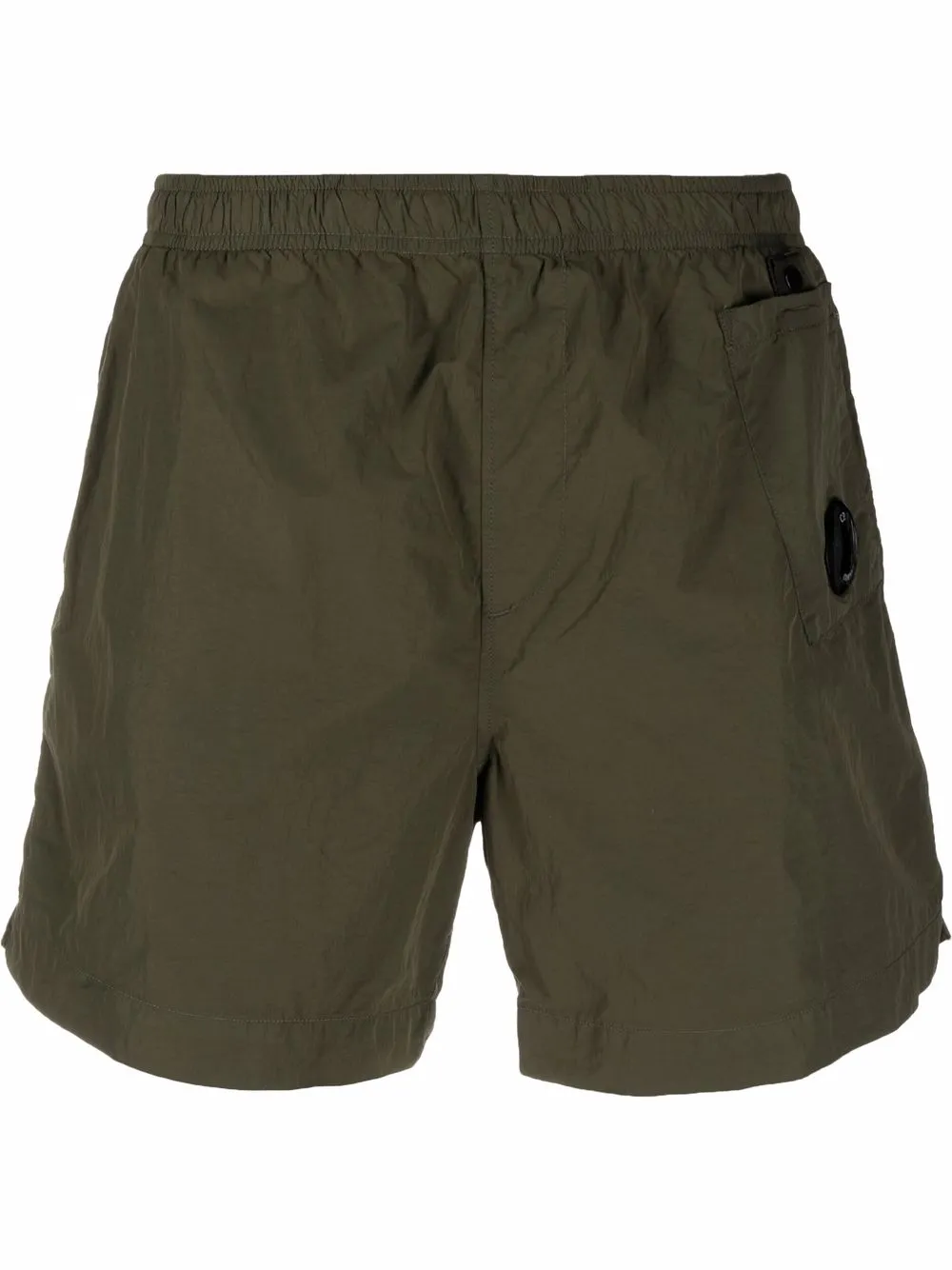 

C.P. Company logo patch swim shorts - Green