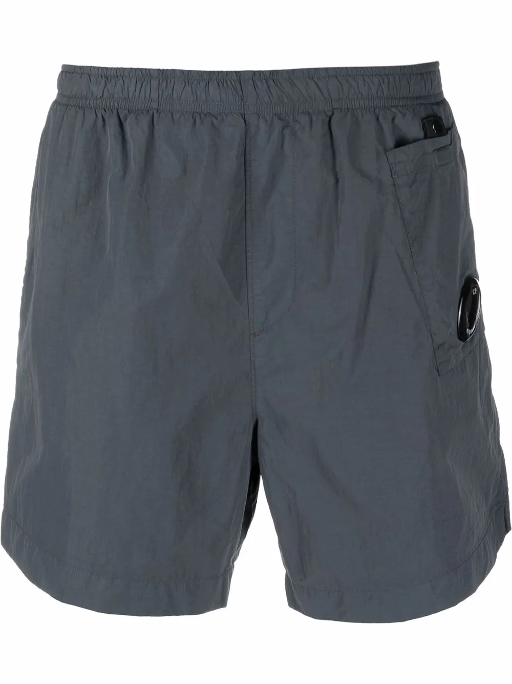 

C.P. Company logo patch swim-shorts - Grey