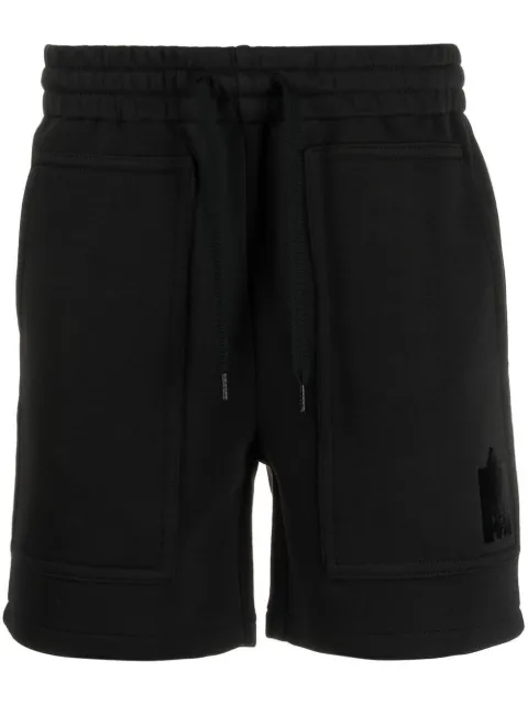 Mackage logo-patch drawstring shorts