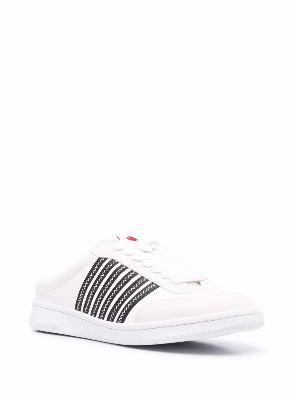 Dsquared2 Leren sneakers - Wit