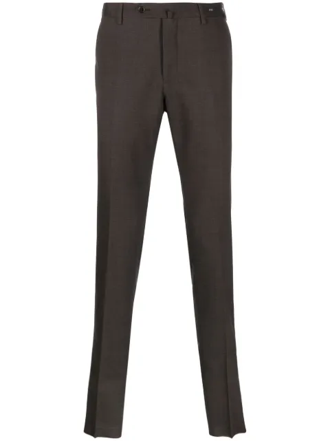 PT Torino tailored-cut tapered trousers