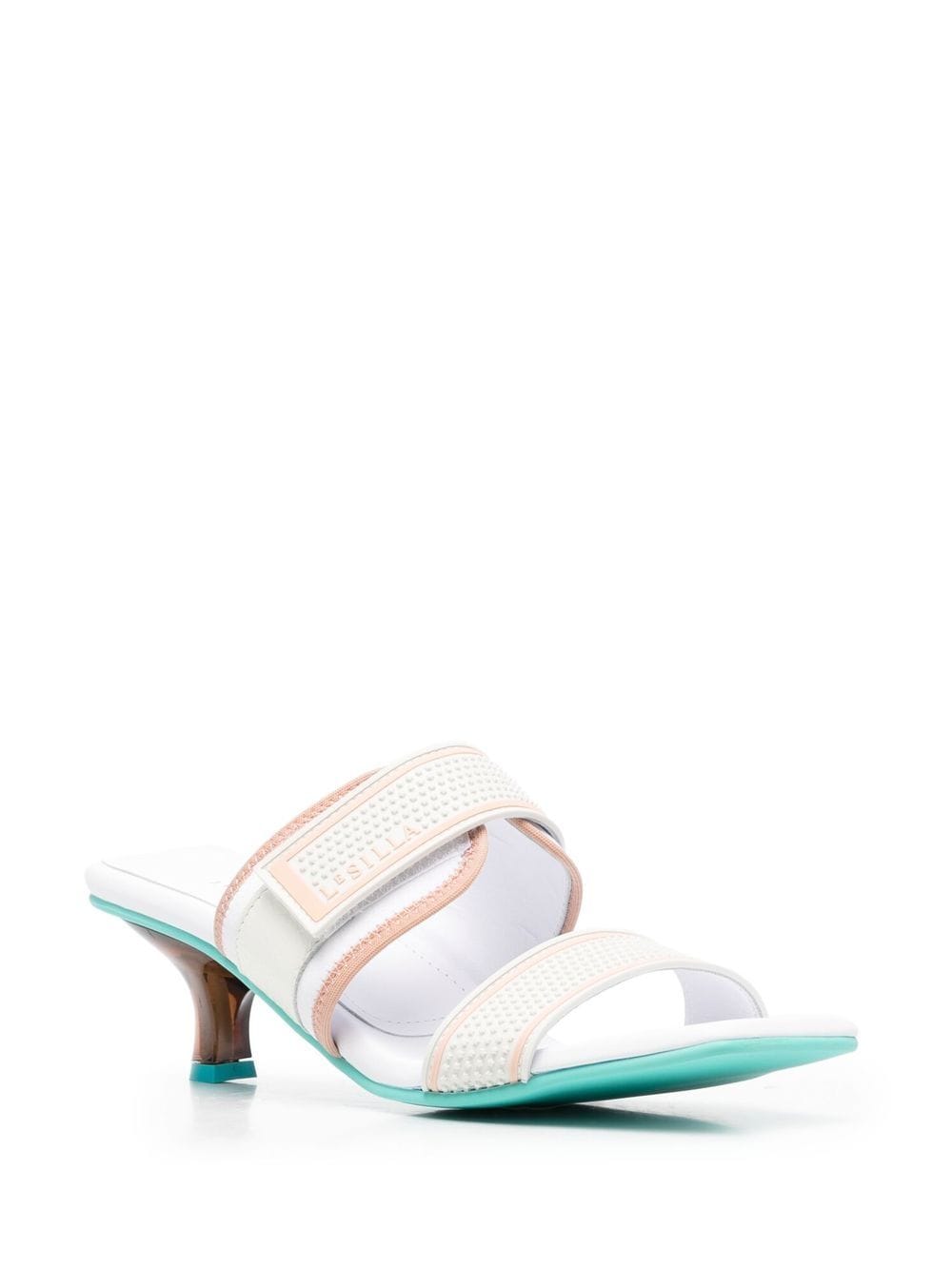 Shop Le Silla Snorkeling Touch-strap Sandals In White
