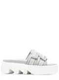 Le Silla Poolside platform sandals - Grey