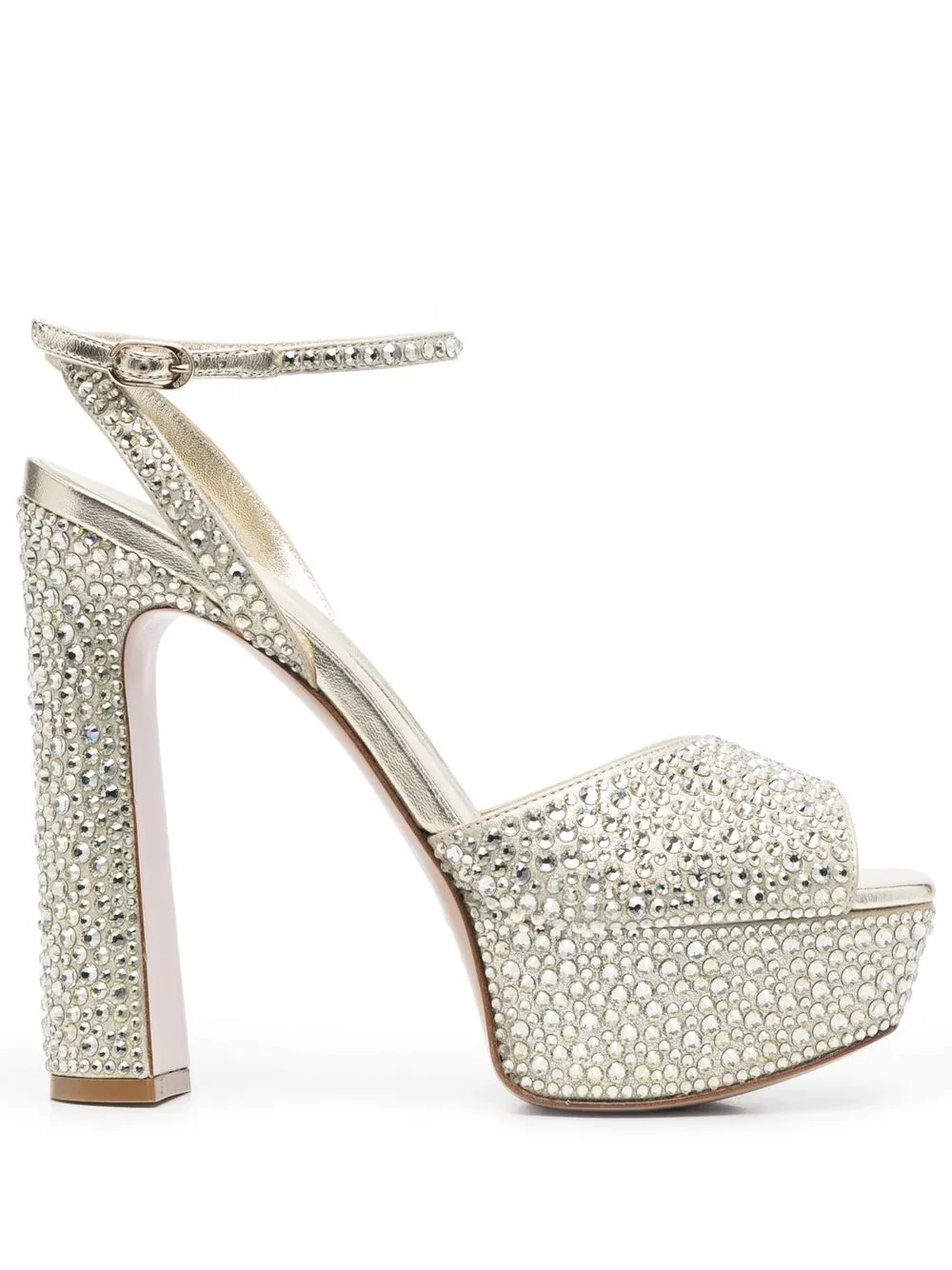 

Le Silla Prince platform-sole sandals - Gold