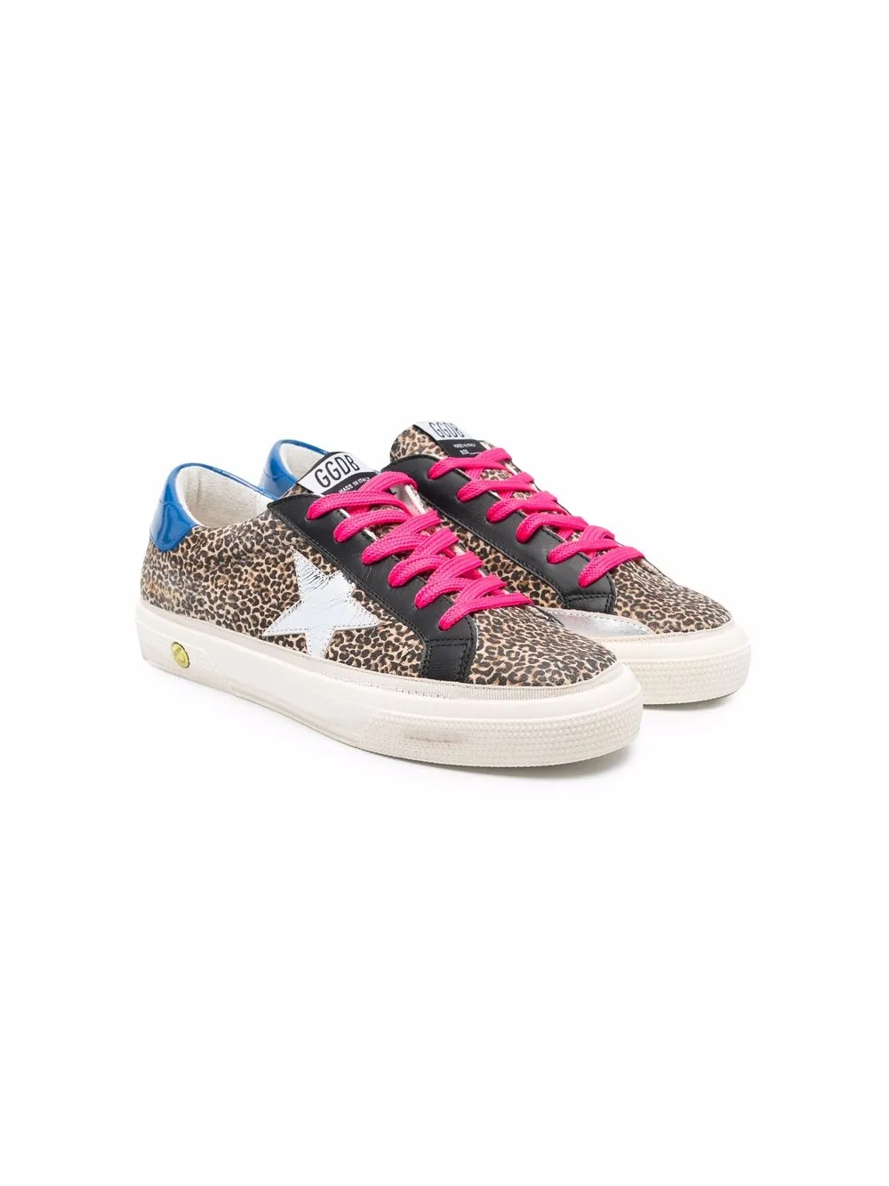 

Golden Goose Kids tenis bajos Super-Star - Neutro