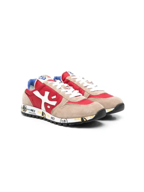 Premiata Kids TEEN colour-block sneakers