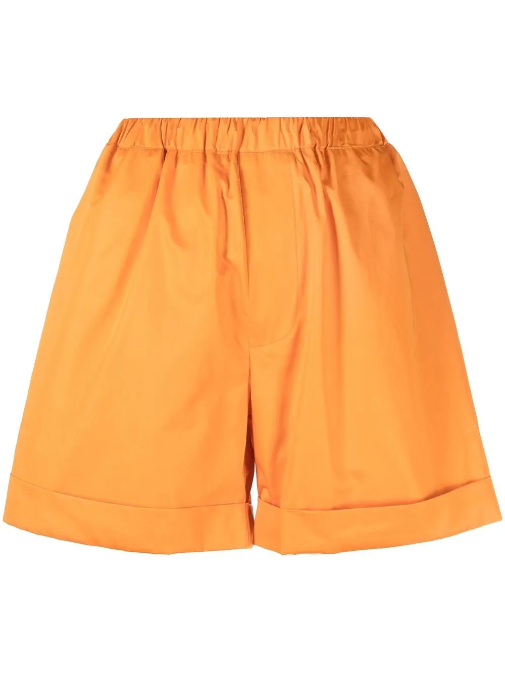 

WOERA shorts con pretina elástica - Naranja