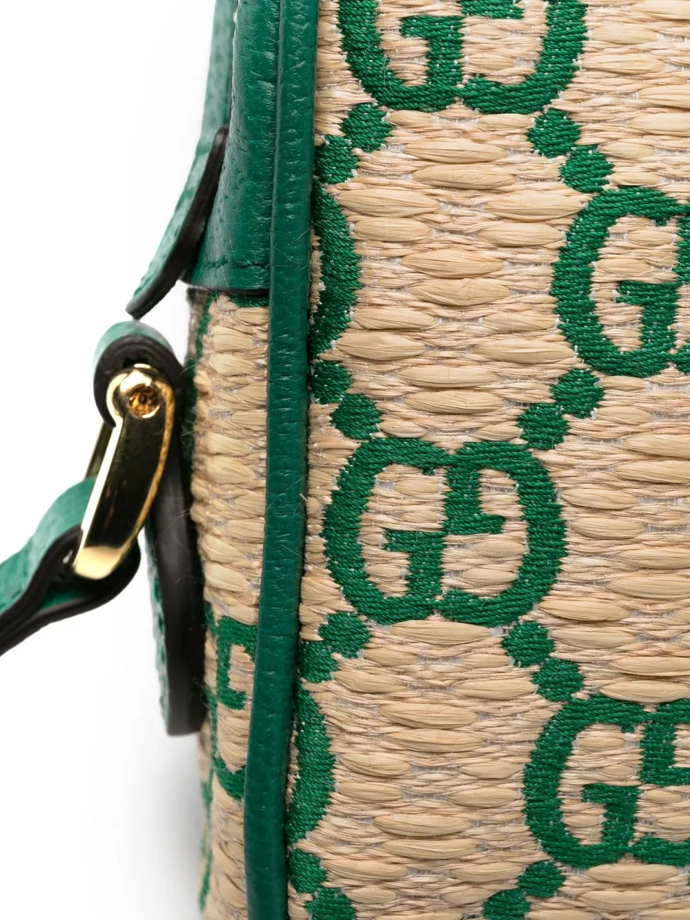 Gucci Ggcanvas Crossbody Bag In Green ModeSens