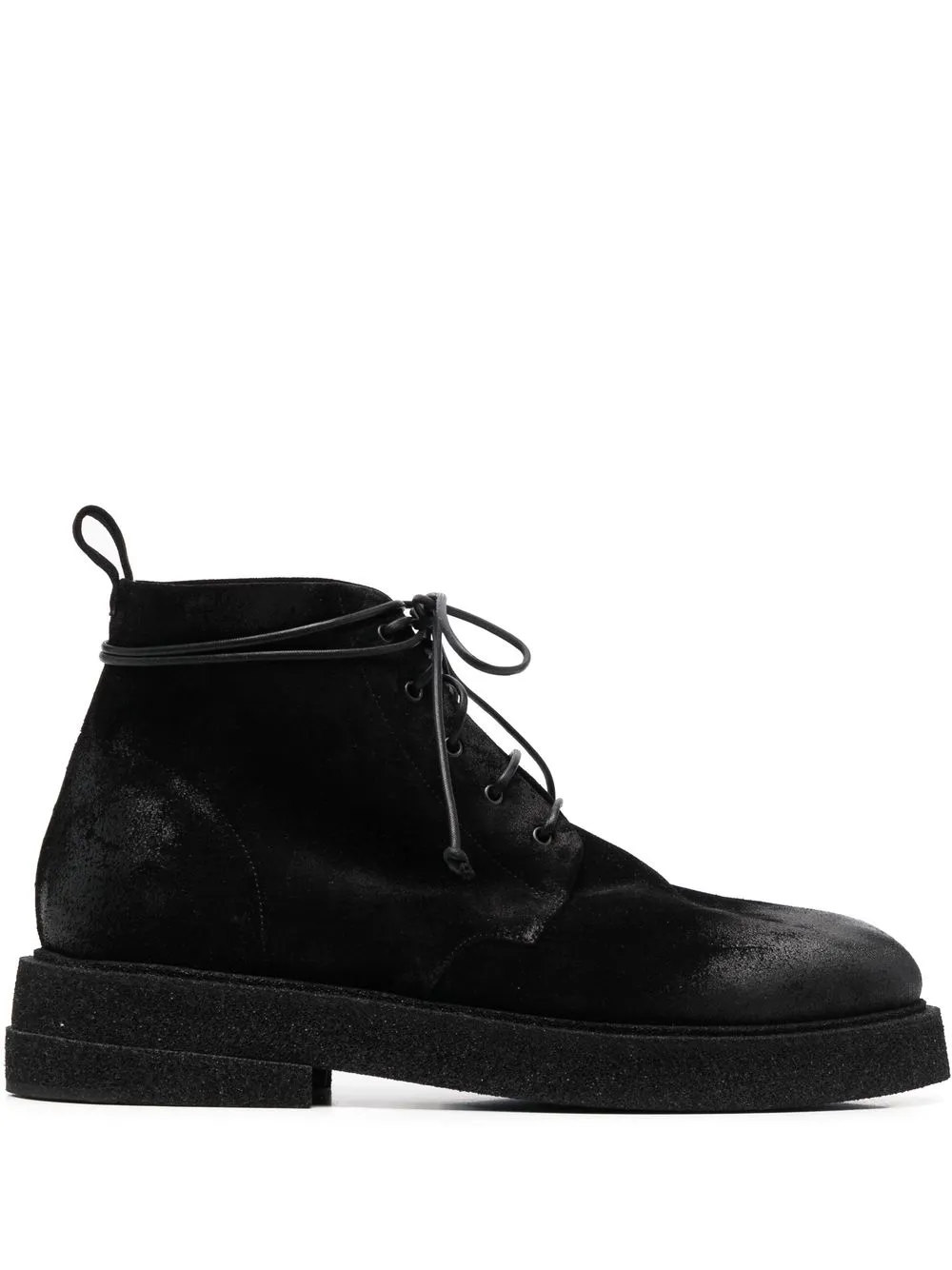 

Marsèll botas con agujetas - Negro