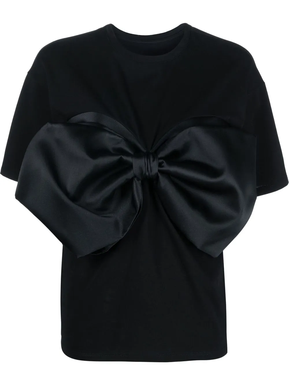 

Giambattista Valli oversize-bow detail T-shirt - Black