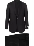 Canali tailored single-breasted suit - Black