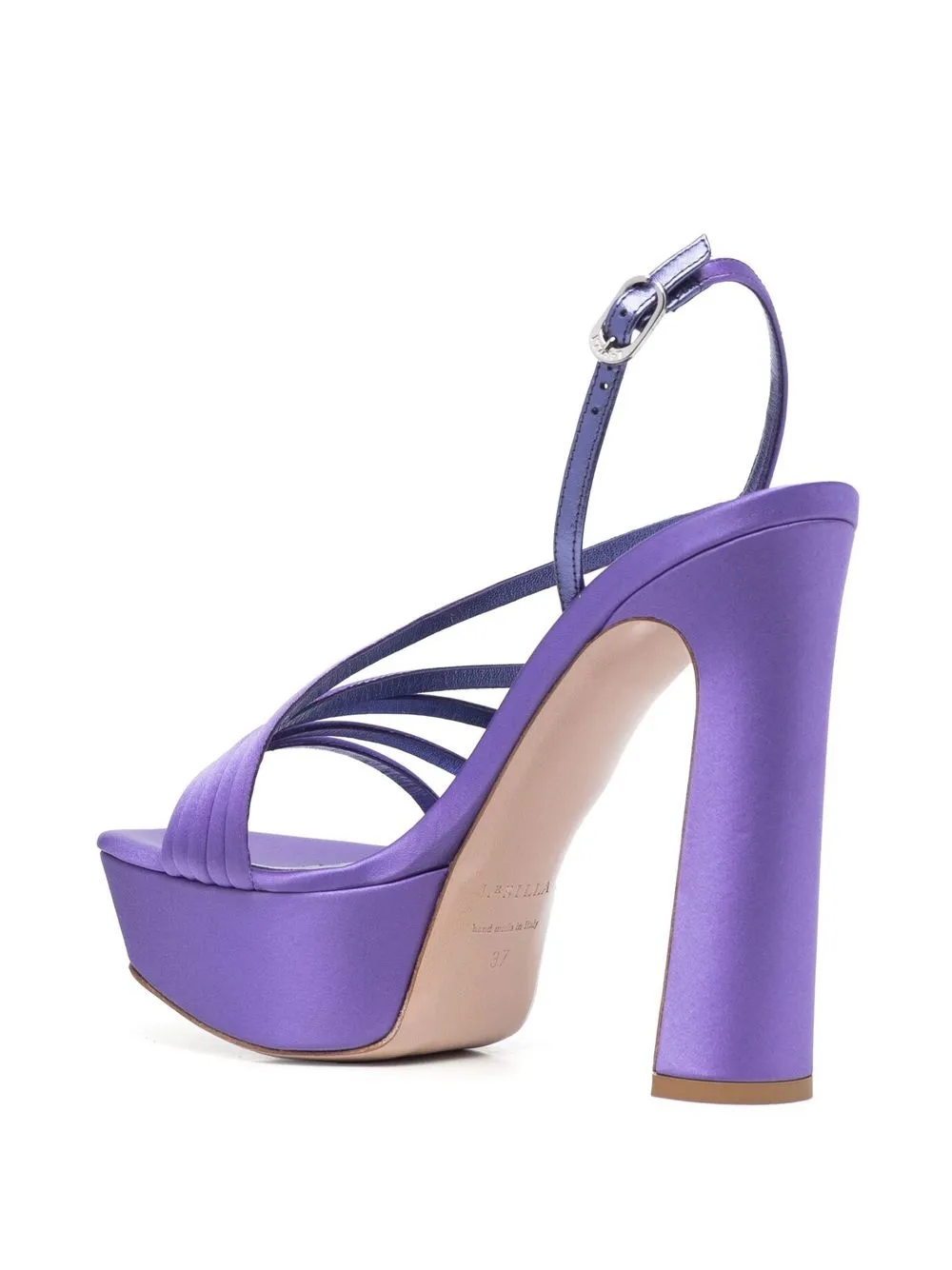 Le Silla Scarlet platform-sole sandals Purple
