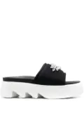 Le Silla Poolside chunky-sole sandals - Black