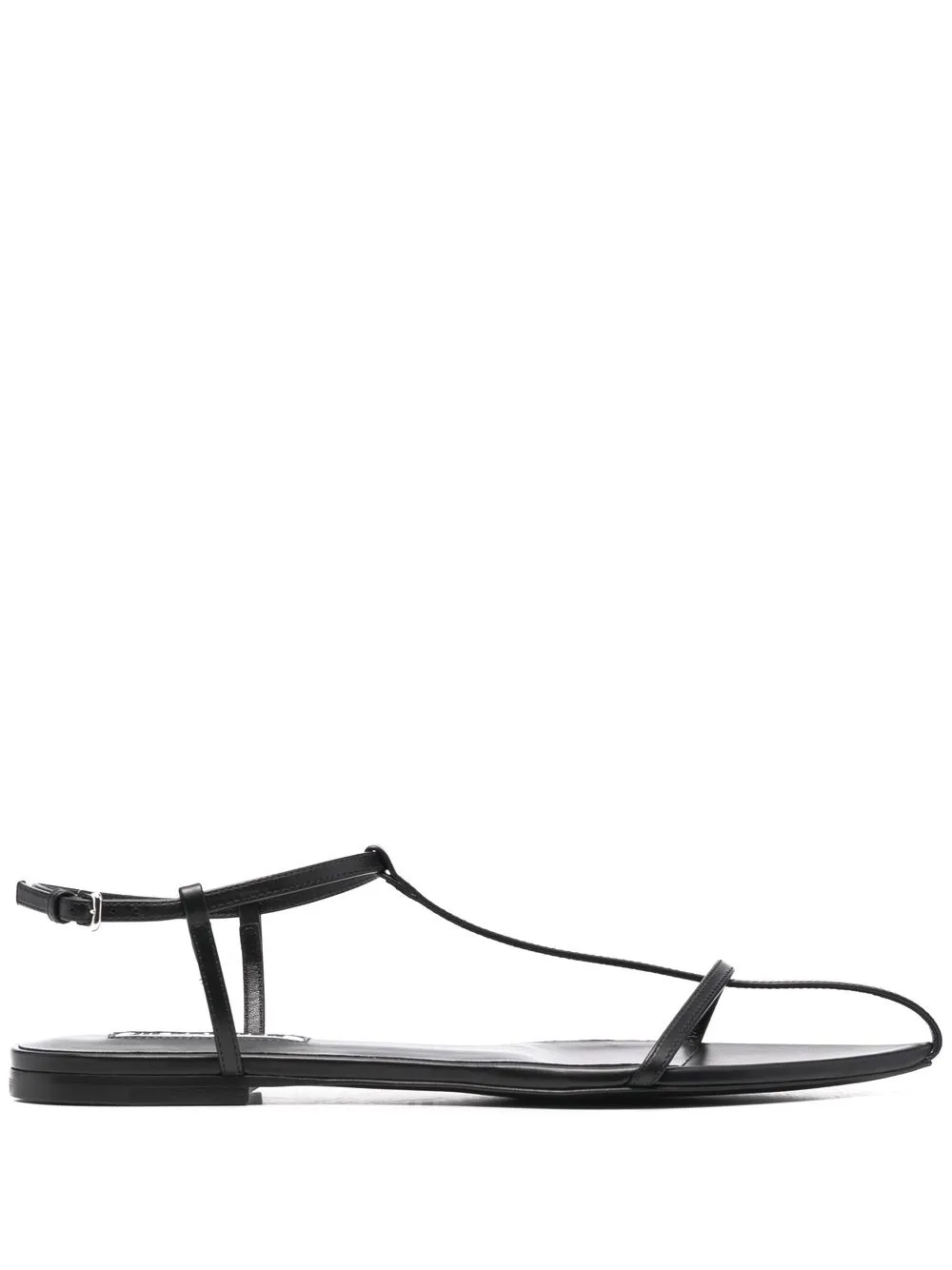 

Jil Sander sandalias con correas - Negro