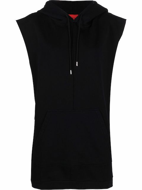 A BETTER MISTAKE Disobedience hooded jersey dress 