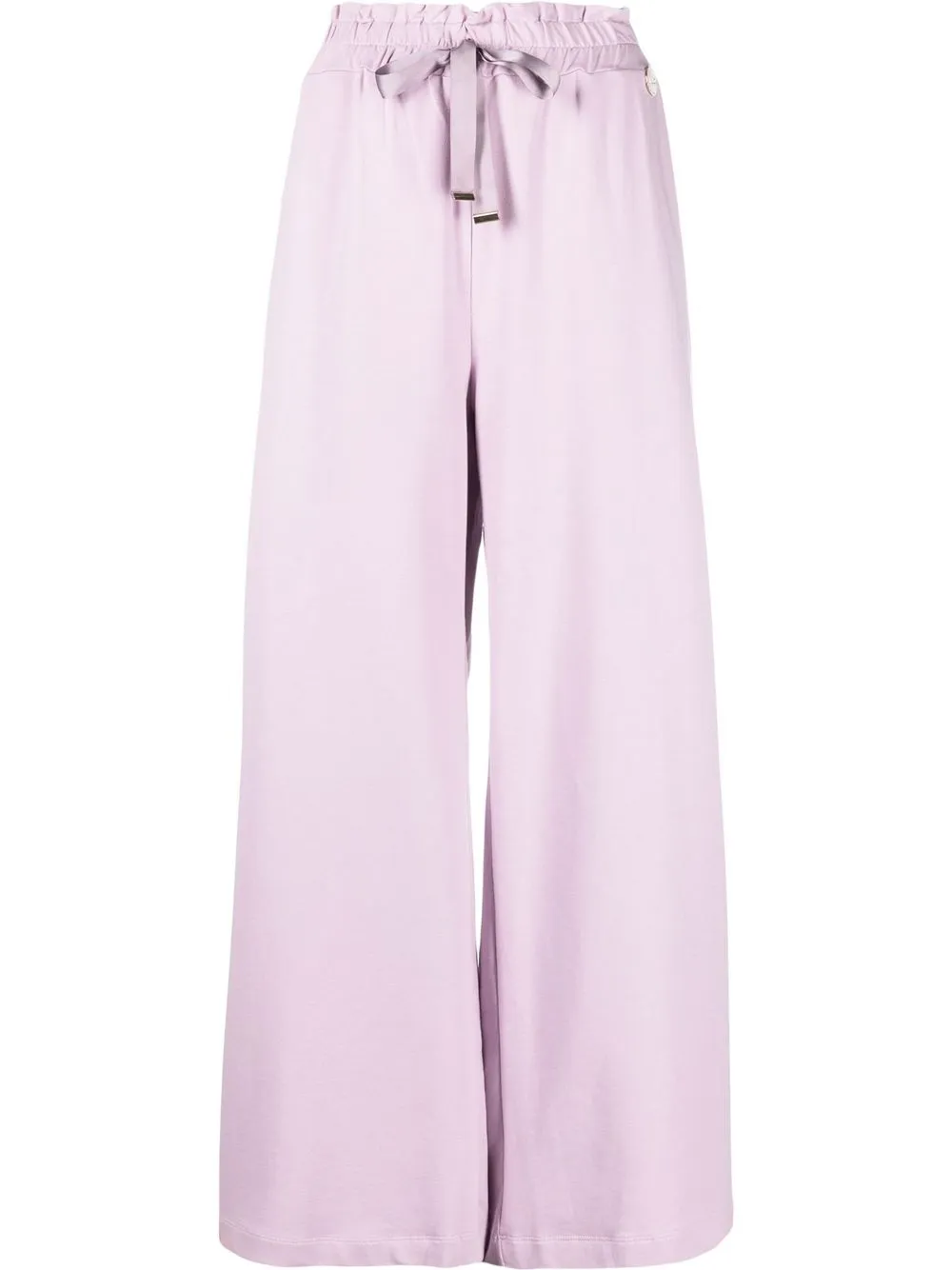 LIU JO logo-plaque wide-leg Trousers - Farfetch