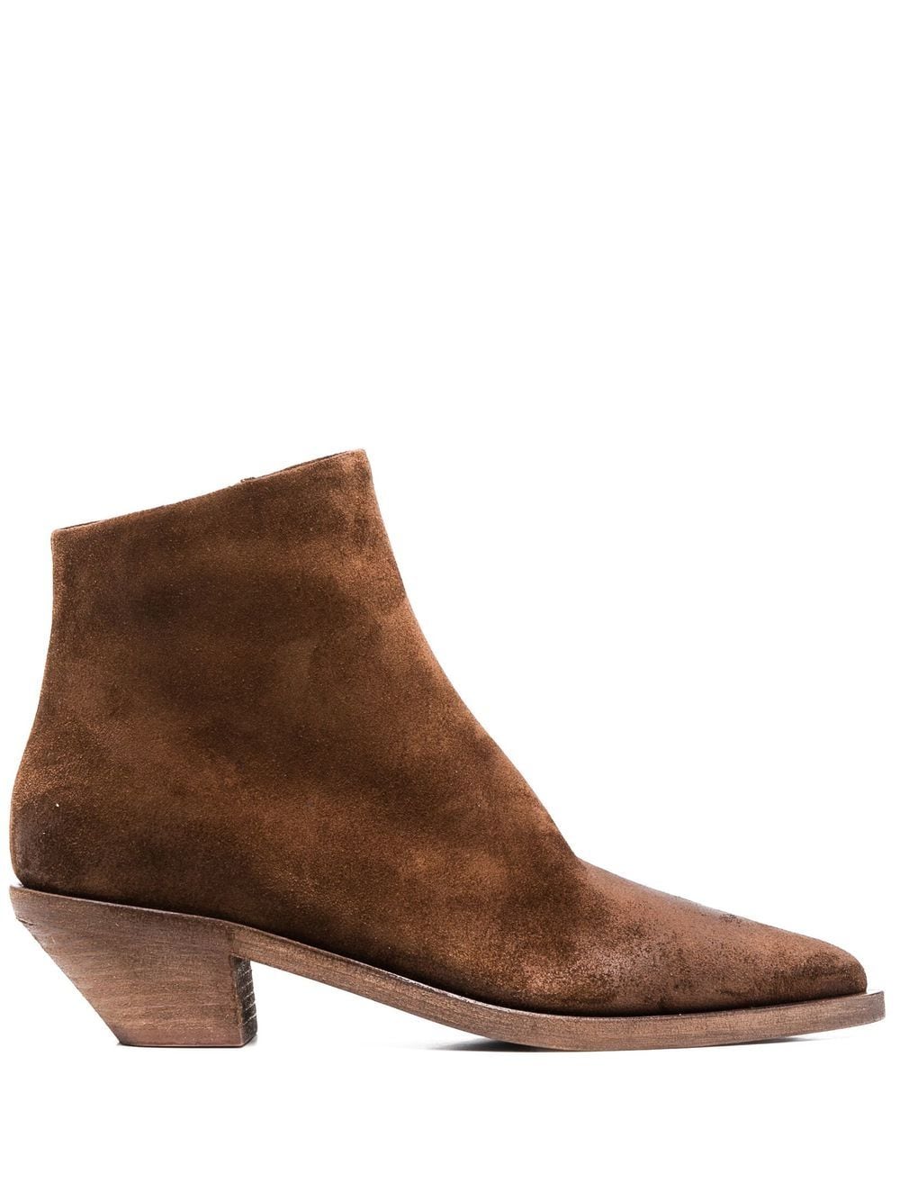 Marsèll Stuzzichello Ankle Boots In Brown