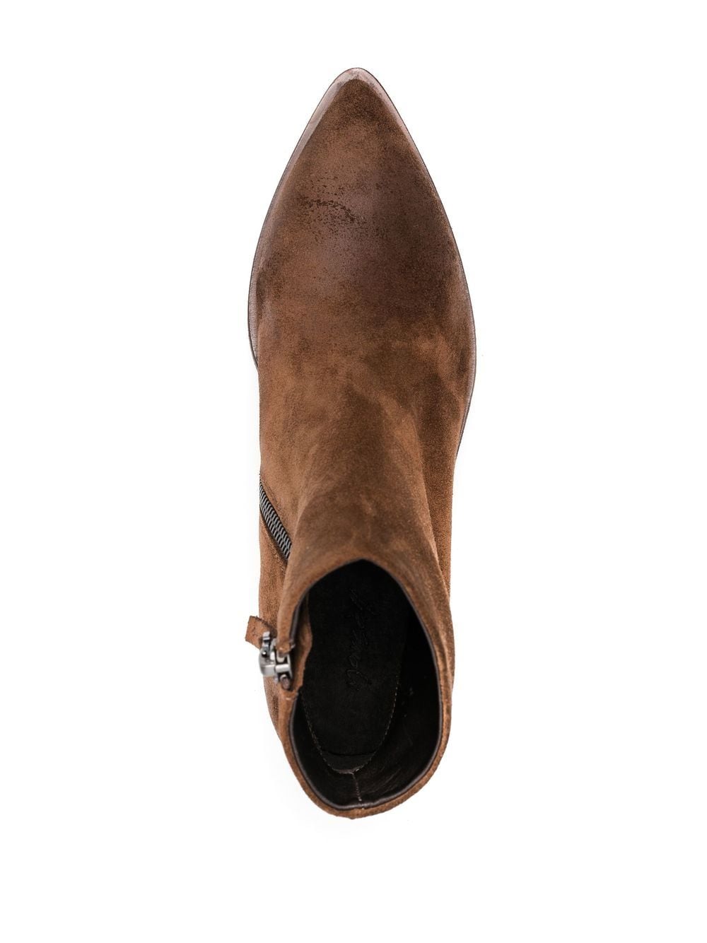 Shop Marsèll Stuzzichello Ankle Boots In Brown