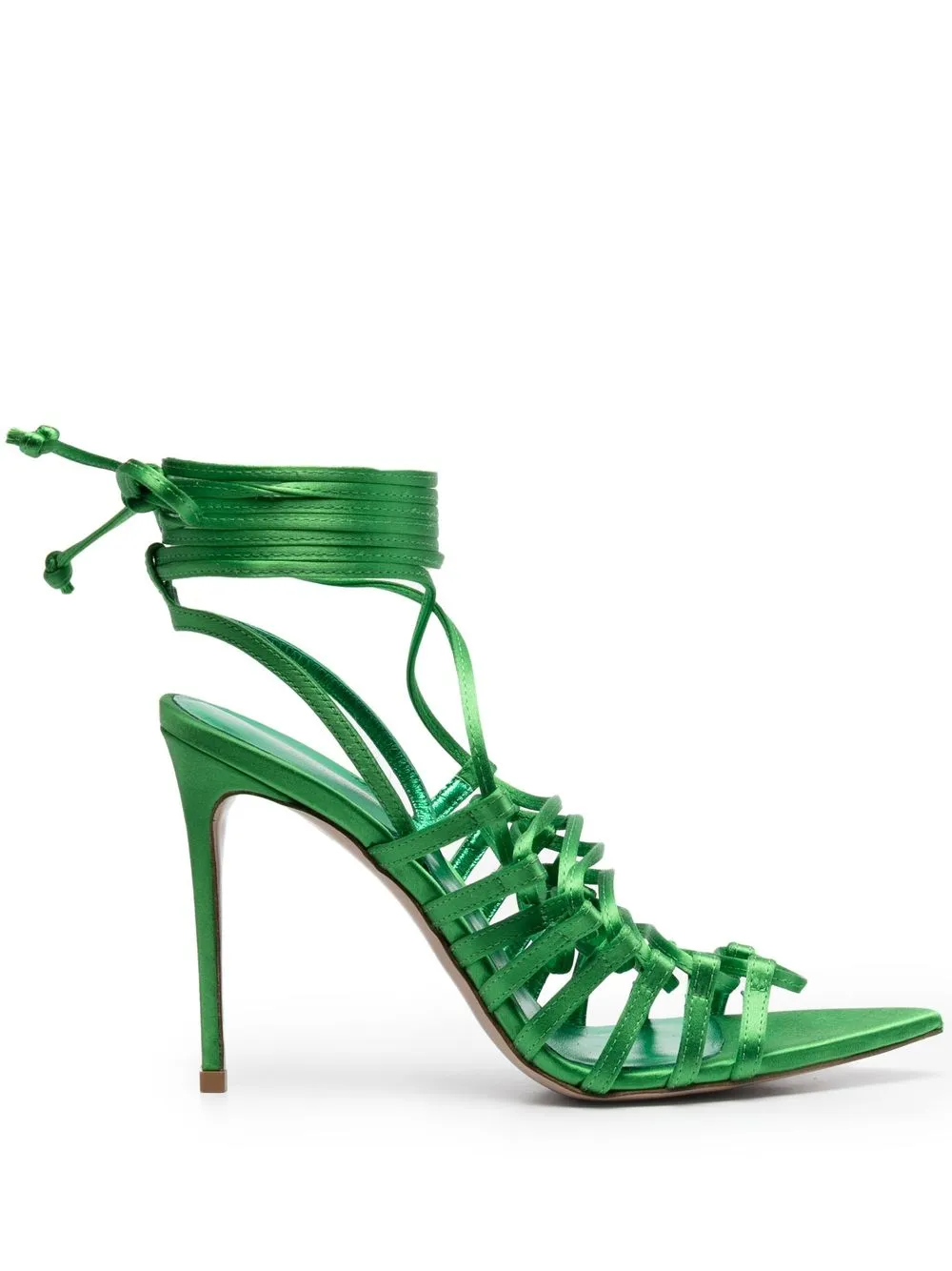 

Le Silla sandalias Afrodite con tacón de 110mm - Verde