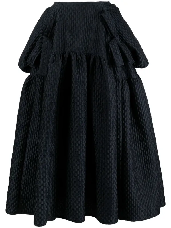 Cecilie Bahnsen Justice Aラインスカート - Farfetch