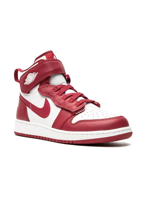 Jordan Kids Hi Flyease "Cardinal Red" sneakers