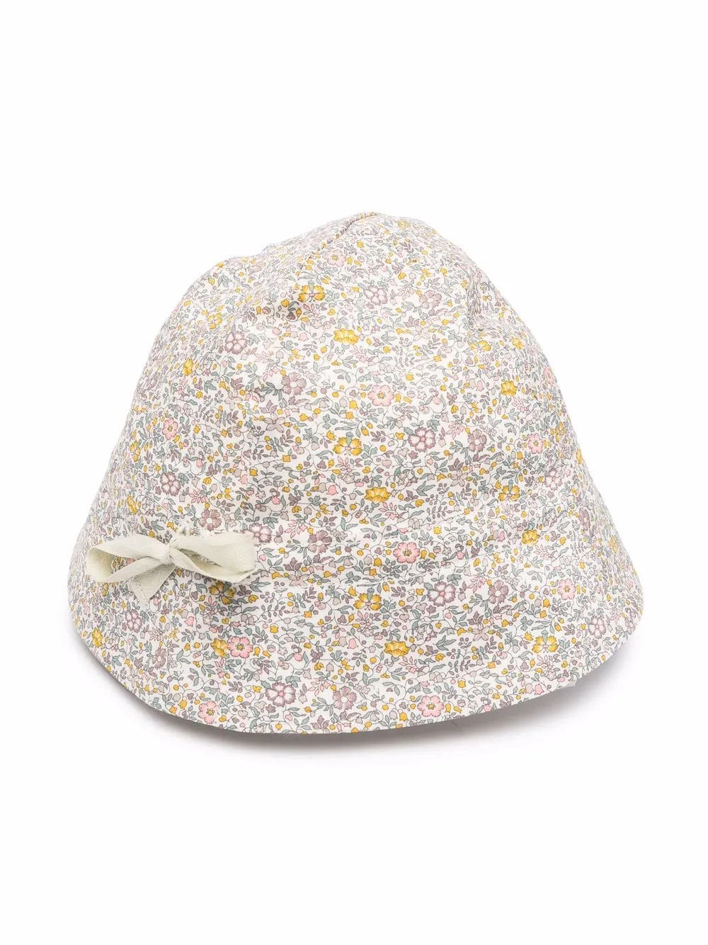 

Bonpoint floral-print cotton hat - Neutrals