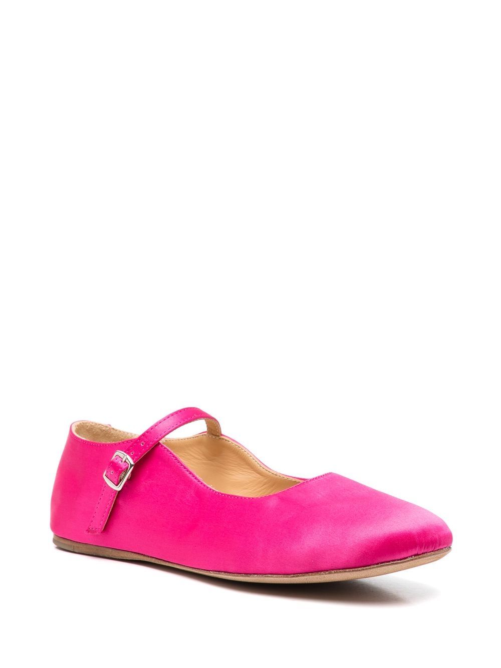 Azi.land Ballerina's met gesp - Roze