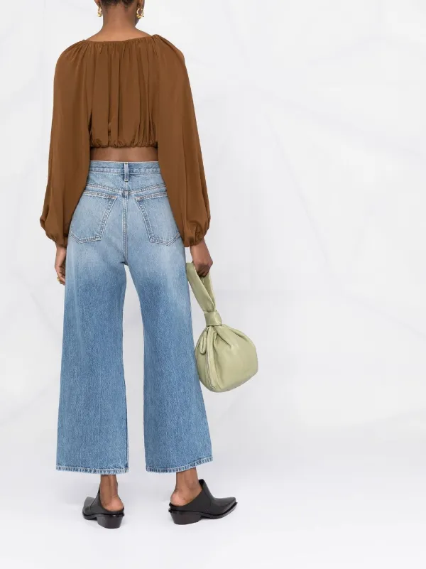 KHAITE The Jordan wide-leg ankle-length 