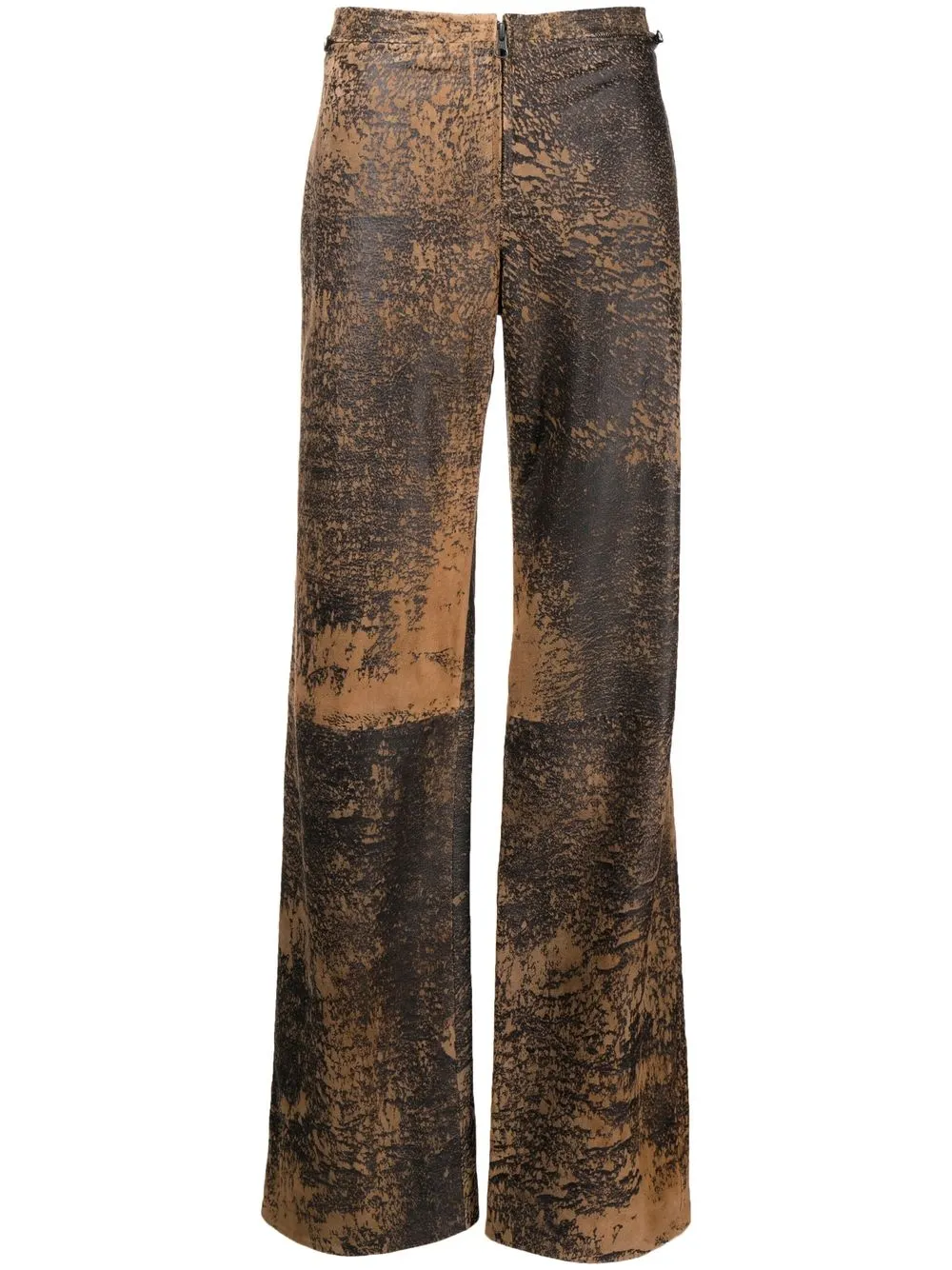 

KNWLS wide leg trousers - Brown