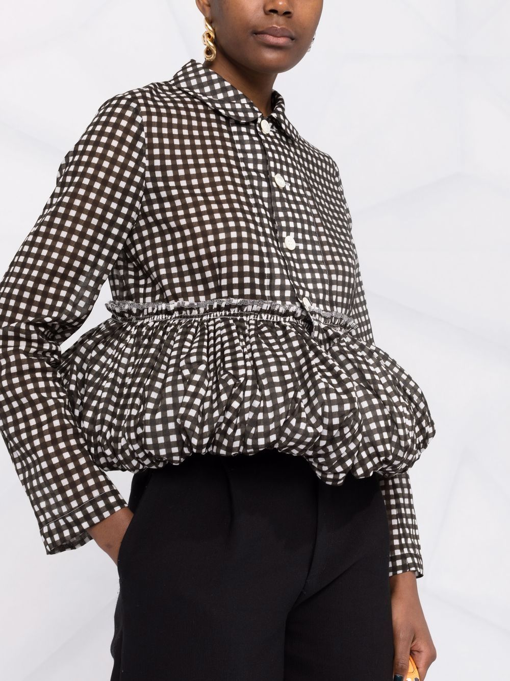 Comme Des Garçons Girl Polka dot-print Cropped Jacket - Farfetch