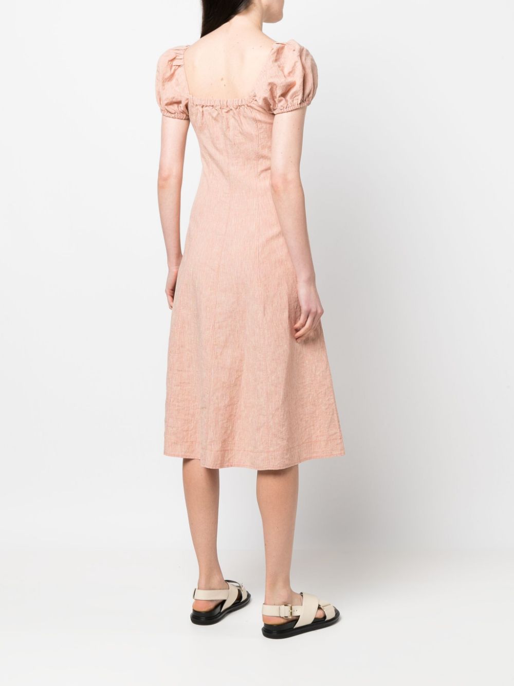 Forte Forte Puff Sleeve Dress - Farfetch